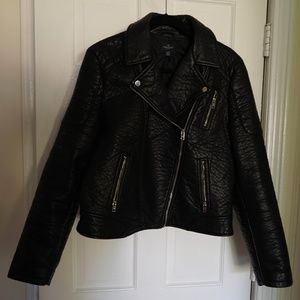 Faux Leather Jacket